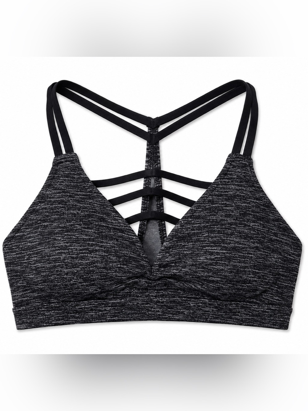 VSX Charcoal Strappy Sports Bra